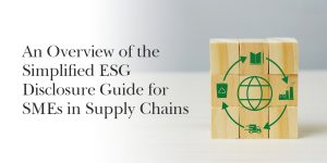 An Overview of the Simplified ESG Disclosure Guide for SMEs in Supply Chains